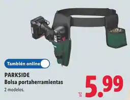Lidl Parkside bolsa portaherramientas oferta