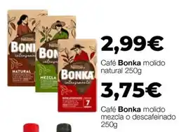 Comerco Cash & Carry Café Bonka molido oferta