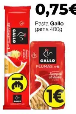 Comerco Cash & Carry Gallo pasta gama oferta