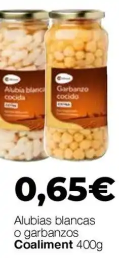 Comerco Cash & Carry Coaliment alubias blancas o garbanzos oferta