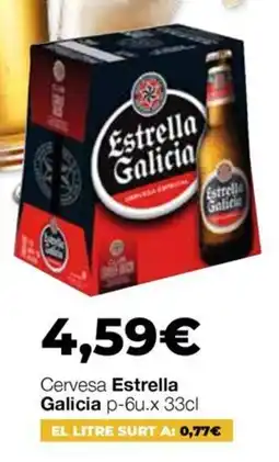 Comerco Cash & Carry Estrella Galicia Cervesa oferta