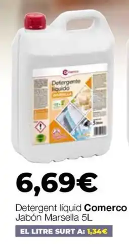 Comerco Cash & Carry Comerco Detergent liquid Jabón Marsella oferta