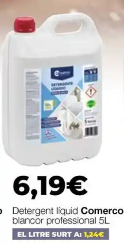 Comerco Cash & Carry Comerco detergent líquid blancor professional oferta