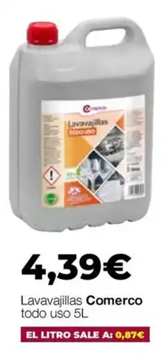 Comerco Cash & Carry Comerco lavavajillas todo uso oferta