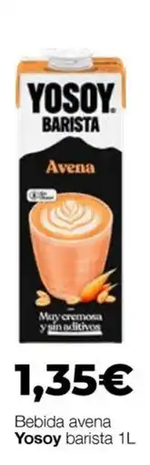Comerco Cash & Carry Yosoy barista bebida avena oferta
