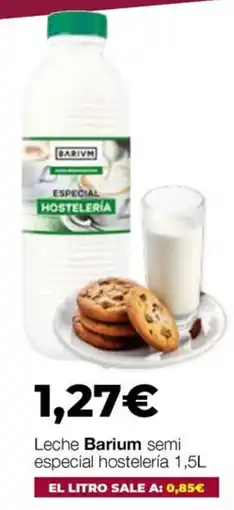Comerco Cash & Carry Leche Barium semi especial hostelería oferta