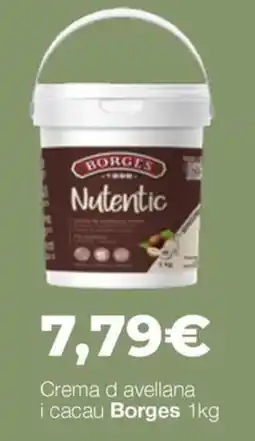 Comerco Cash & Carry Borges crema d'avellana i cacau oferta