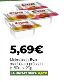 Comerco Cash & Carry Eva melmelada maduixa o préssec oferta