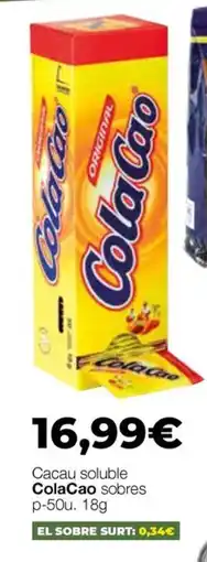 Comerco Cash & Carry ColaCao cacao soluble oferta