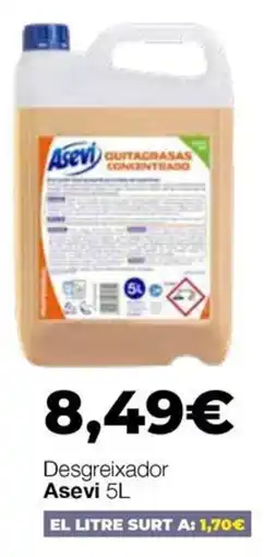 Comerco Cash & Carry Asevi desgreixador oferta
