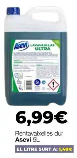 Comerco Cash & Carry Asevi lavavaixelles ultra oferta
