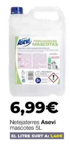 Comerco Cash & Carry Asevi netejaterres mascotes oferta