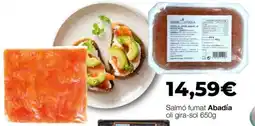 Comerco Cash & Carry Salmó fumat Abadía oferta