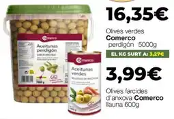 Comerco Cash & Carry Comerco olives verdes perdigón oferta