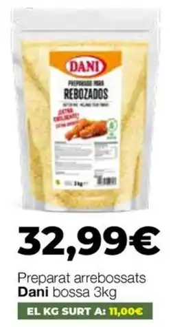 Comerco Cash & Carry Dani preparat arrebossats oferta