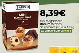 Comerco Cash & Carry Barium mini magdalenas oferta