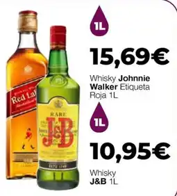 Comerco Cash & Carry Whisky Johnnie Walker Etiqueta Roja oferta