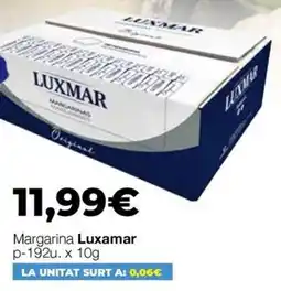 Comerco Cash & Carry Margarina Luxamar oferta