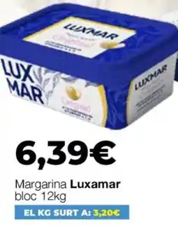 Comerco Cash & Carry Luxamar margarina oferta