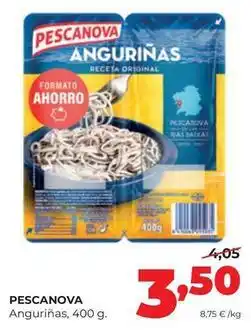 Alimerka Pescanova - anguriñas oferta