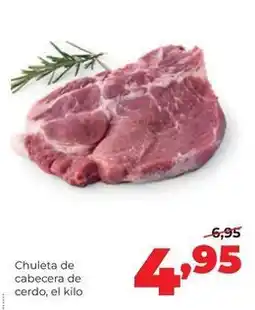 Alimerka Chuleta de cabecera de cerdo oferta