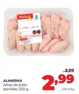 Alimerka Alimerka - alitas de pollo oferta