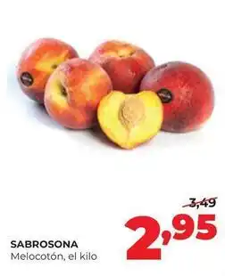 Alimerka Sabrosona - melocoton oferta