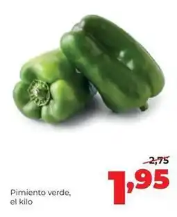 Alimerka Pimiento verde oferta