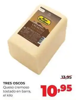 Alimerka Tres oscos - queso cremoso tostado en barra oferta