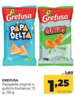 Alimerka Grefusa - papedelta original o gublins barbacoa oferta