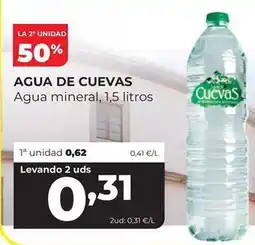 Alimerka Agua de cuevas - agua mineral oferta