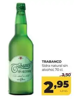 Alimerka Trabanco - sidra natural sin alcohol oferta