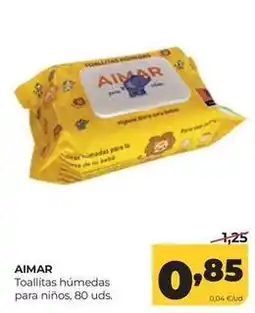 Alimerka Toallitas humedas para niños oferta