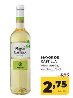 Alimerka Mayor de castilla - vino rueda oferta