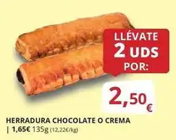 Supermercados MAS Herradura - chocolate o crema oferta