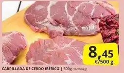 Supermercados MAS Carrillada de cerdo ibérico oferta
