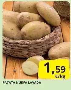 Supermercados MAS Patata nueva lavada oferta