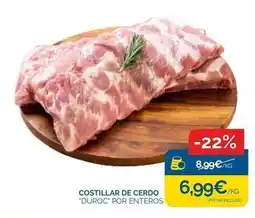 Supermercados La Despensa Duroc - costillar de cerdo oferta
