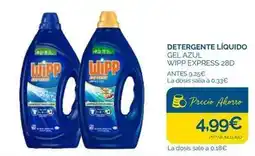 Supermercados La Despensa Wipp - detergente liquido gel azul express oferta