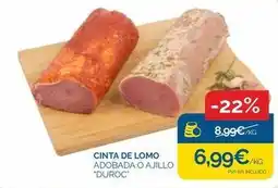 Supermercados La Despensa Duroc - cinta de lomo adobada o ajillo oferta