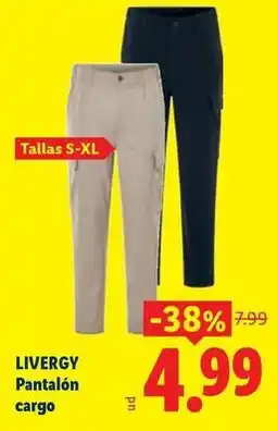 Ocine Livergy - pantalón cargo oferta