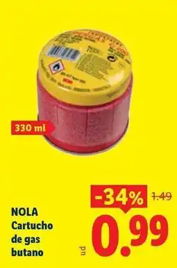 Ocine Nola - cartucho de gas butano oferta