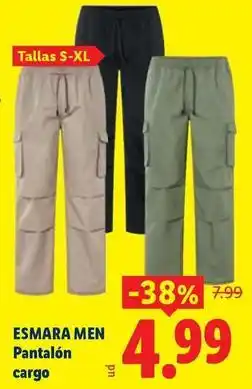 Ocine Esmara men - pantalón cargo oferta