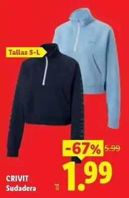 Ocine Crivit - sudadera oferta