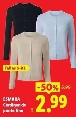 Ocine Esmara - cárdigan de punto fino oferta
