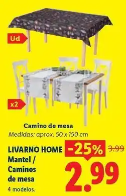 Ocine Livarno home - mantel/caminos de mesa oferta