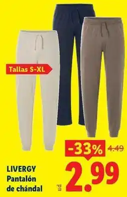 Ocine Livergy - pantalón de chándal oferta
