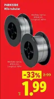 Ocine Parkside - hilo tubular oferta