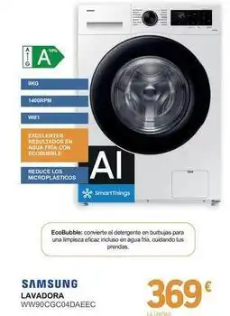 E.Leclerc Samsung - lavadora ww90cgc04daeec oferta