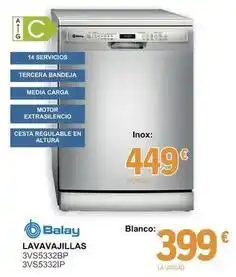 E.Leclerc Balay - lavavajillas 3vs5332bp oferta